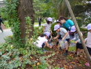 ５歳児年長組　徒歩遠足（高松中学校）の写真